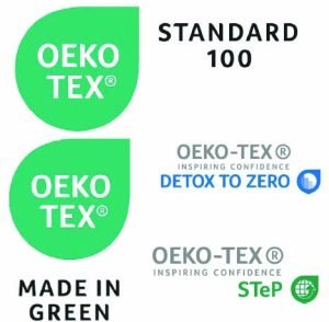 Label oeko tex pelote de laine cache oreille