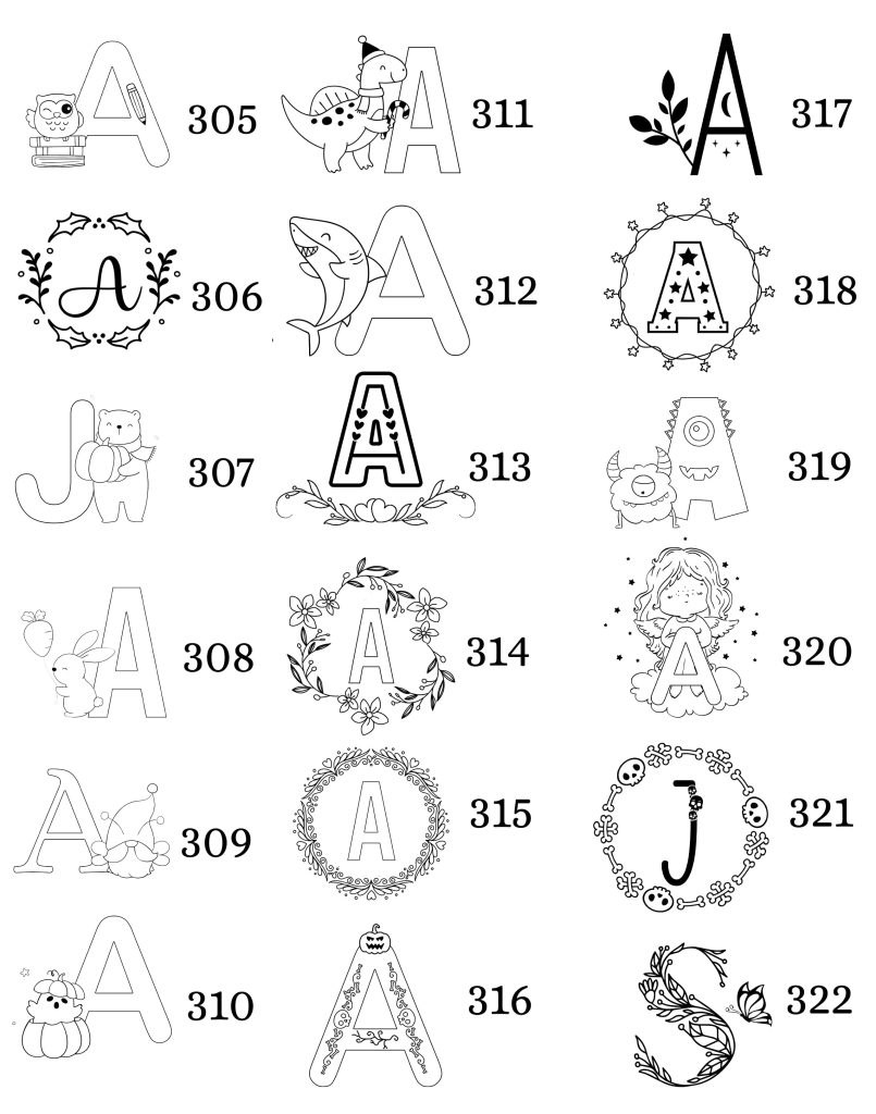 Table des matières modèles initiales
