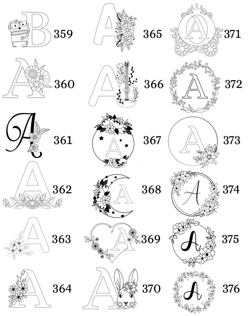 Table des matières modèles initiales
