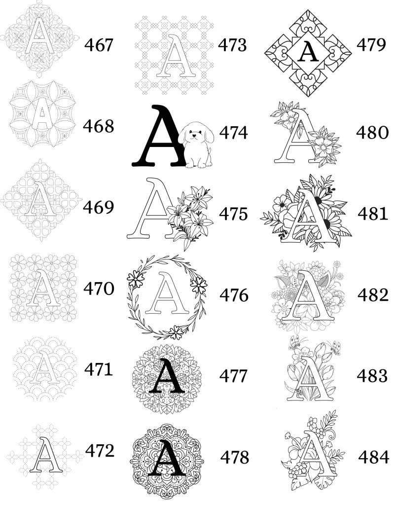 Table des matières modèles initiales