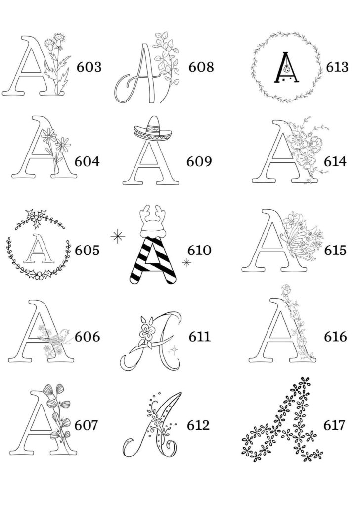 Table des matières modèles initiales